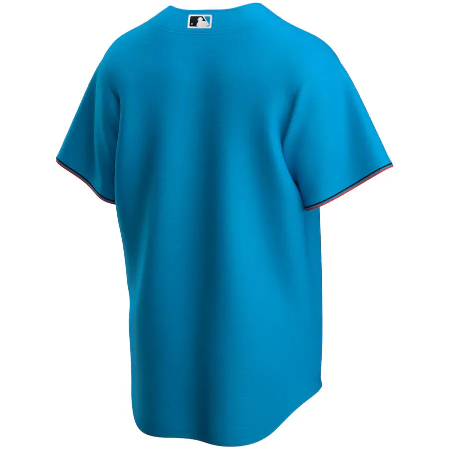 nike alternate Miami Marlins Teal Jersey - Hình 3