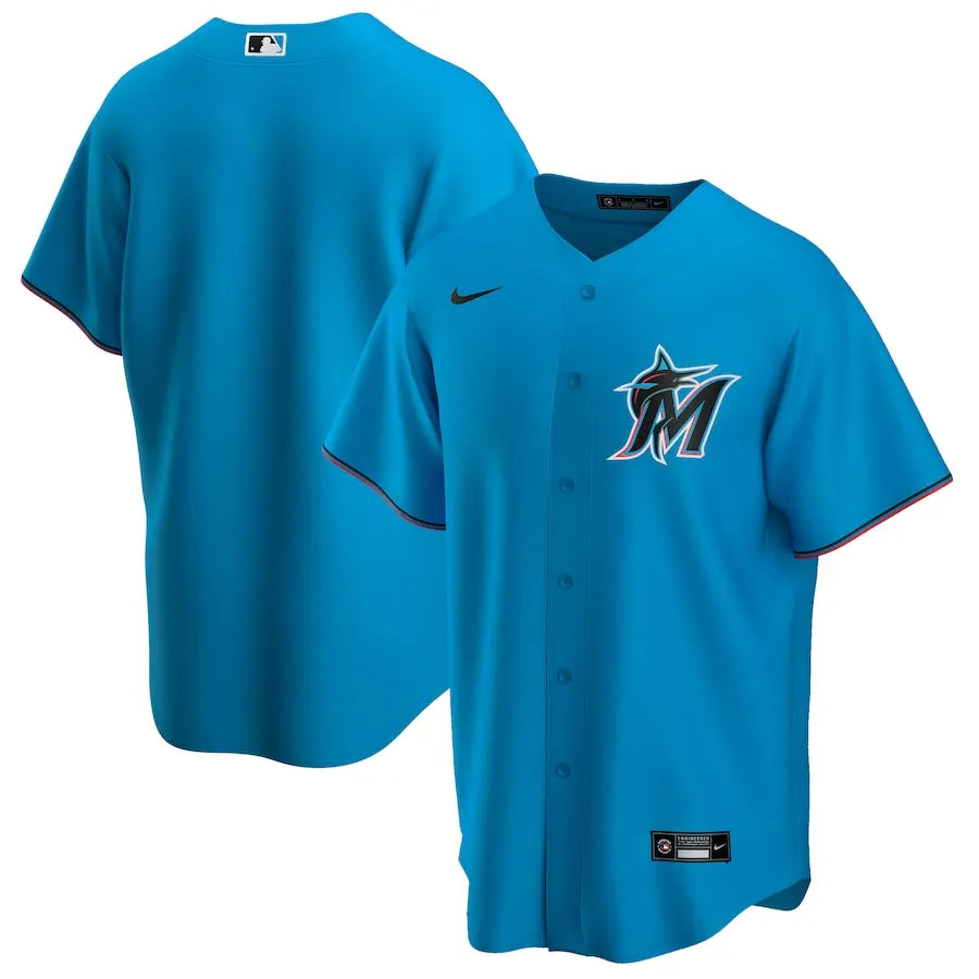 nike alternate Miami Marlins Teal Jersey