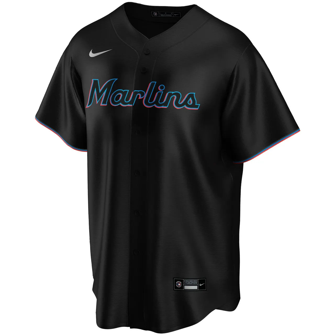 Black Marlins Custom Jersey