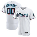 Marlins Custom White Jersey