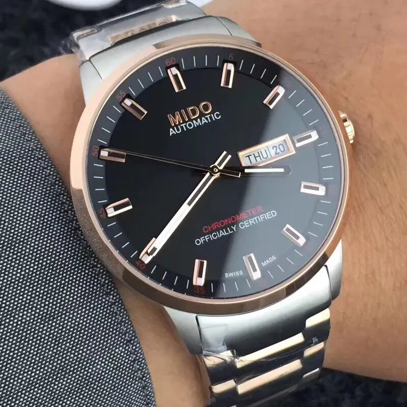 Mido Black Dial Watch