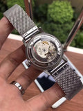 Mido Baroncelli Silver Mesh
