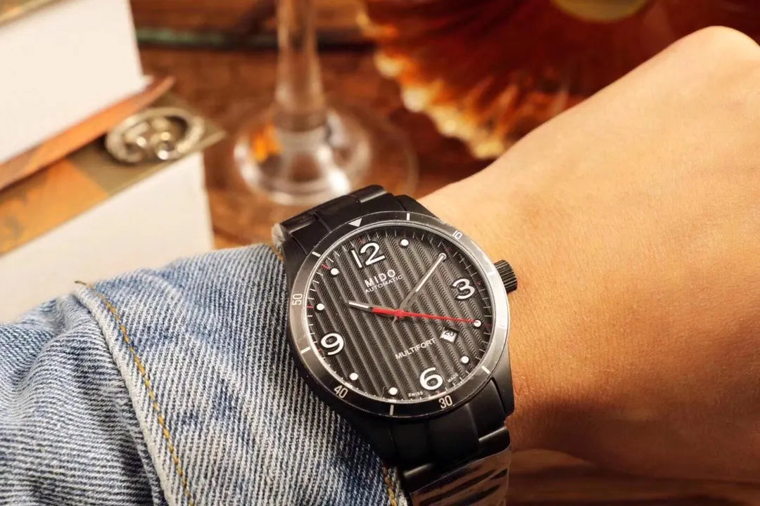 Mido Black PVD Rose Gold Watch - Hình 2