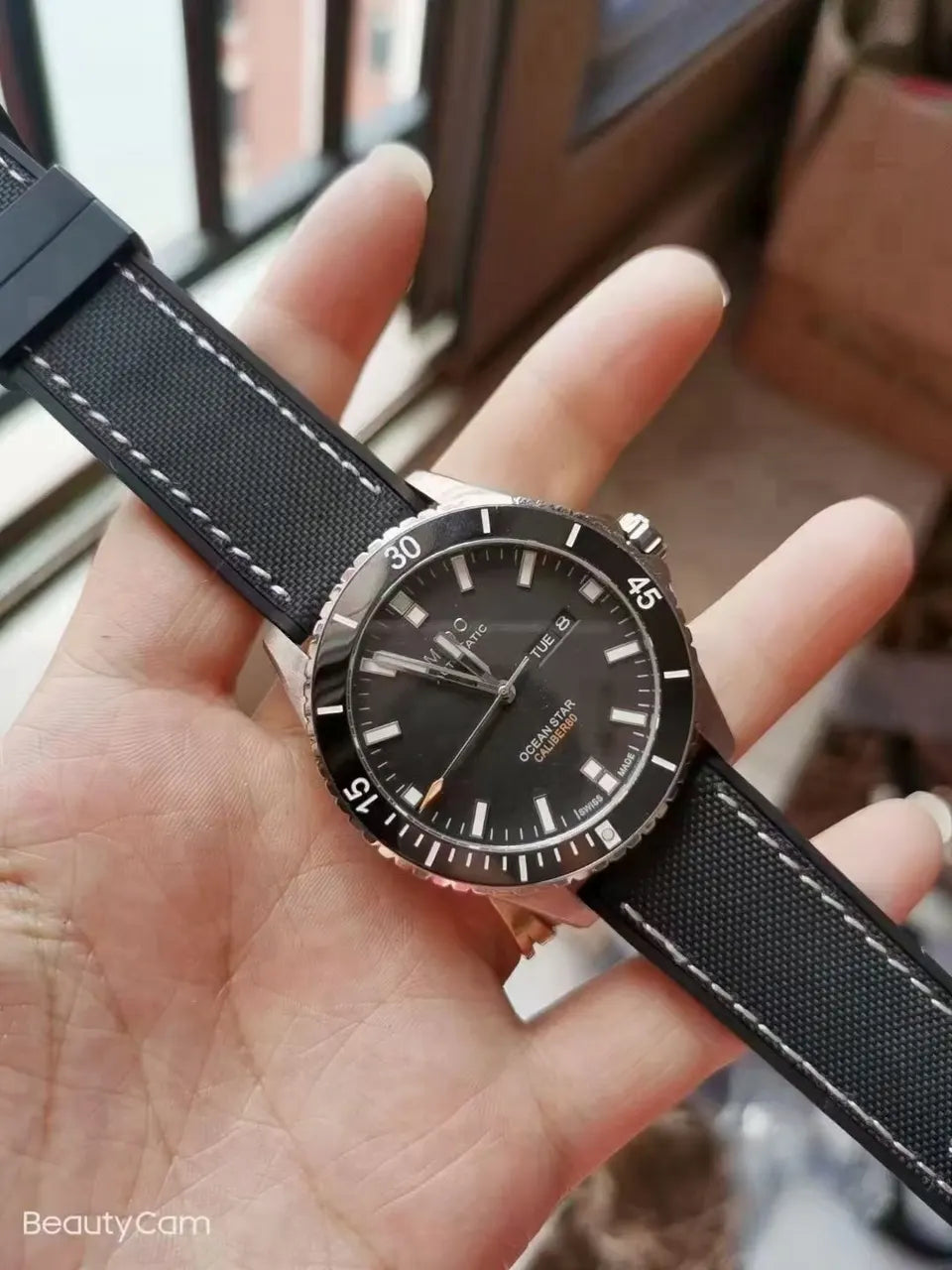 Mido Ocean Star Black - Hình 2