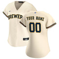 Brewers Cream Custom Jersey nike personalize
