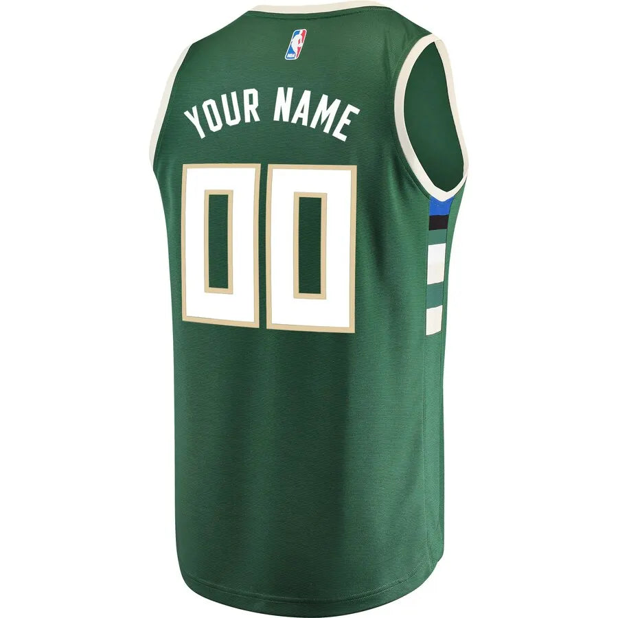 Bucks Green Custom Jersey fanatics