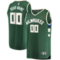 Bucks Green Custom Jersey fanatics