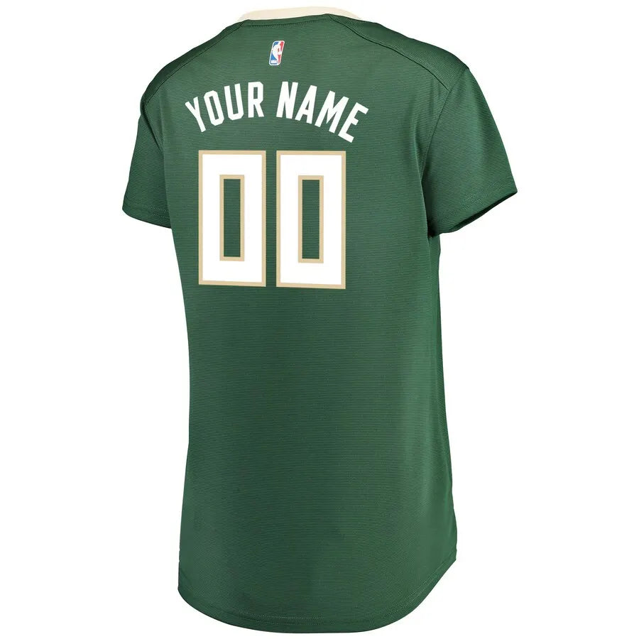 Bucks Green Personalized Jersey