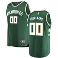 fanatics Bucks Green Custom Jersey