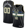 city Jordan Bucks Black Jersey