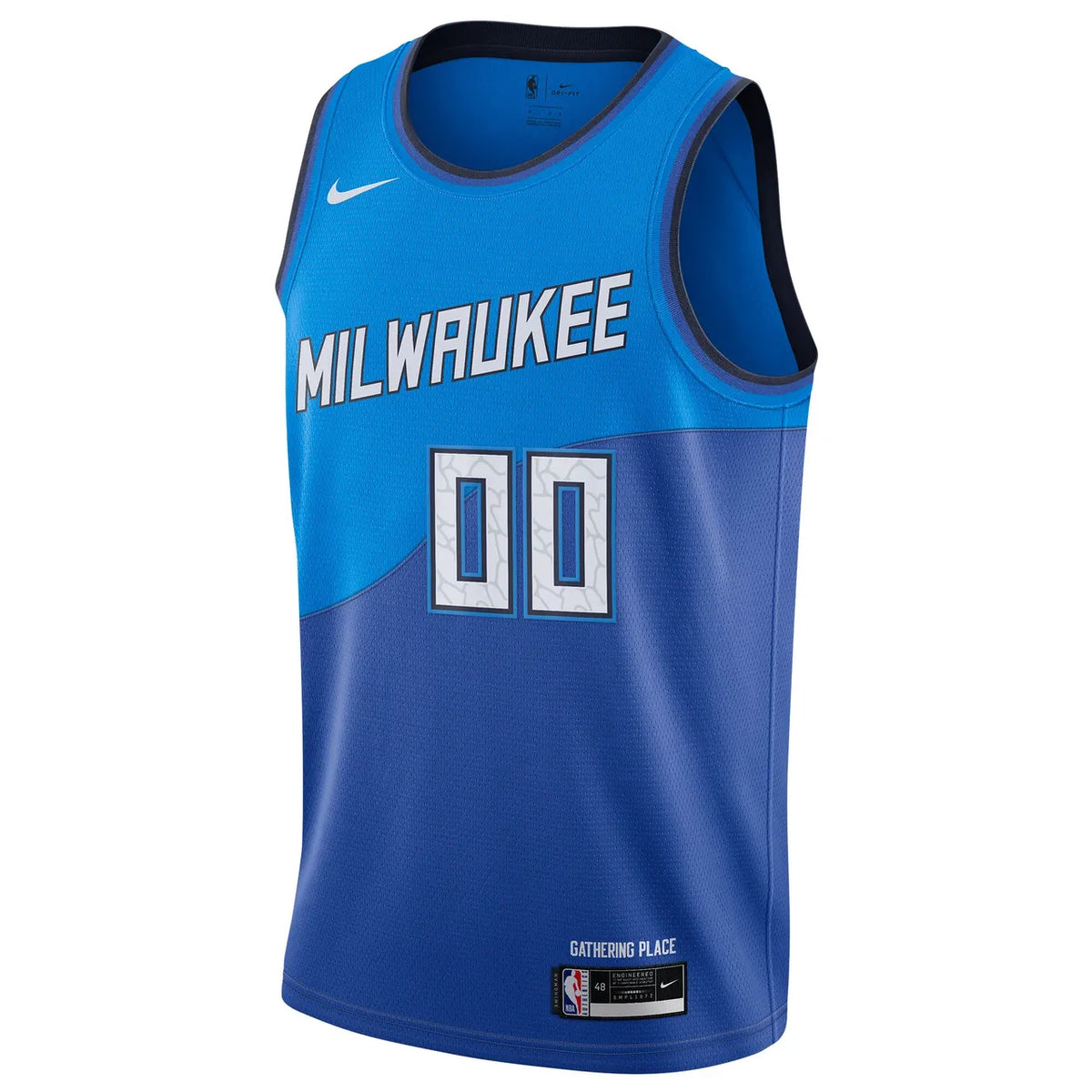 Milwaukee Bucks Blue Jersey - Hình 3