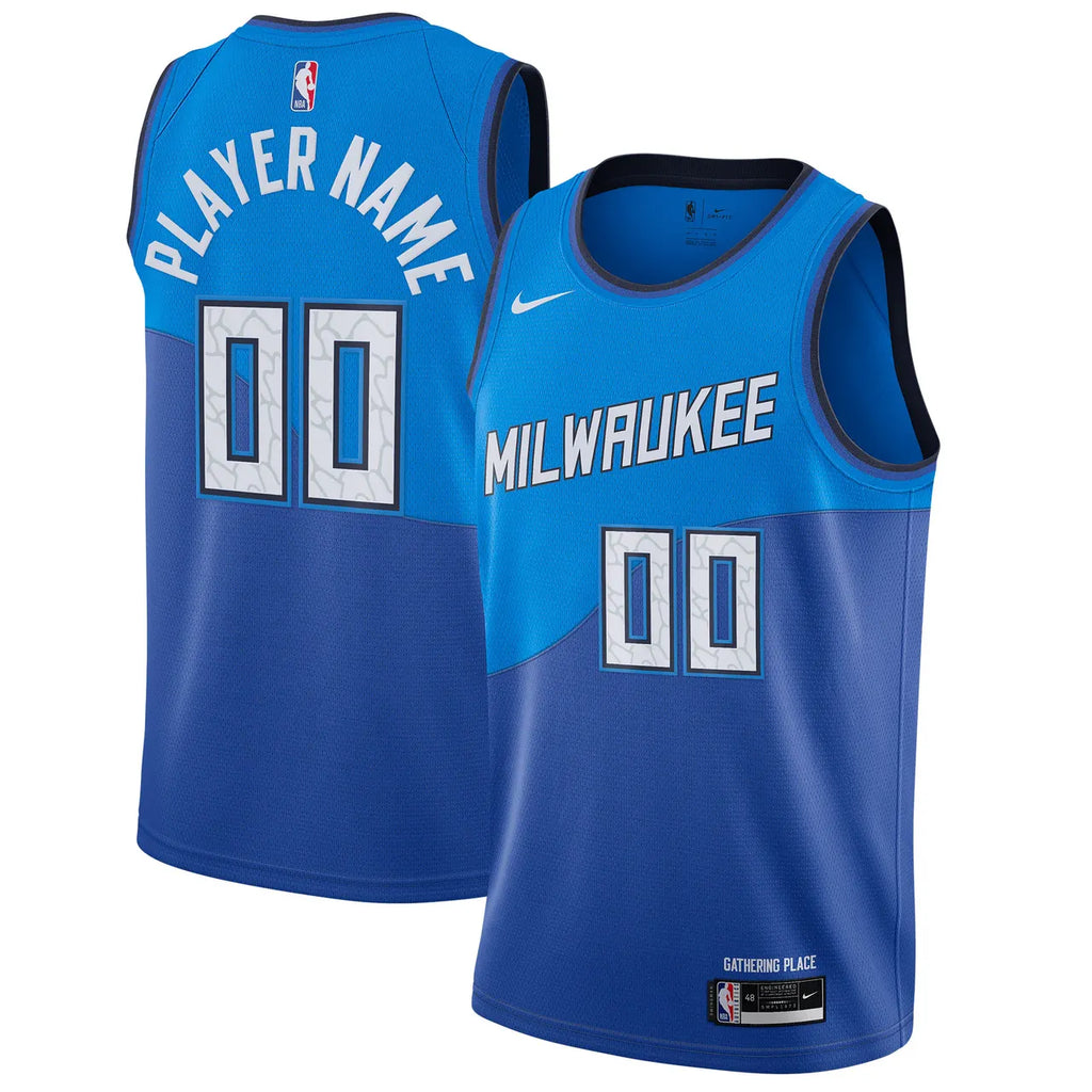 Milwaukee Bucks Blue Jersey