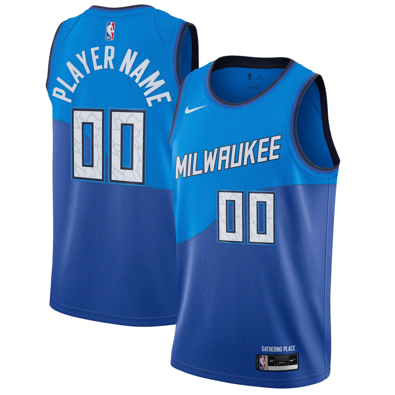Milwaukee Bucks Blue Jersey