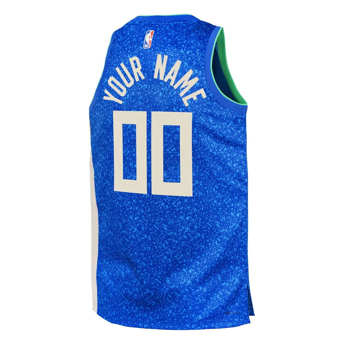 Bucks Blue Custom Jersey - Hình 3