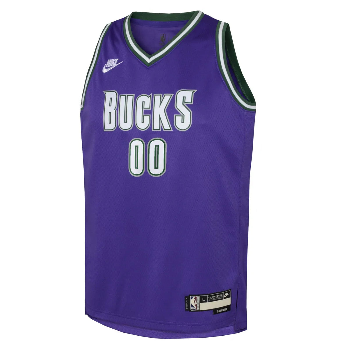 Bucks Purple Custom Jersey - Hình 2