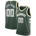 Nike Bucks Olive Jersey