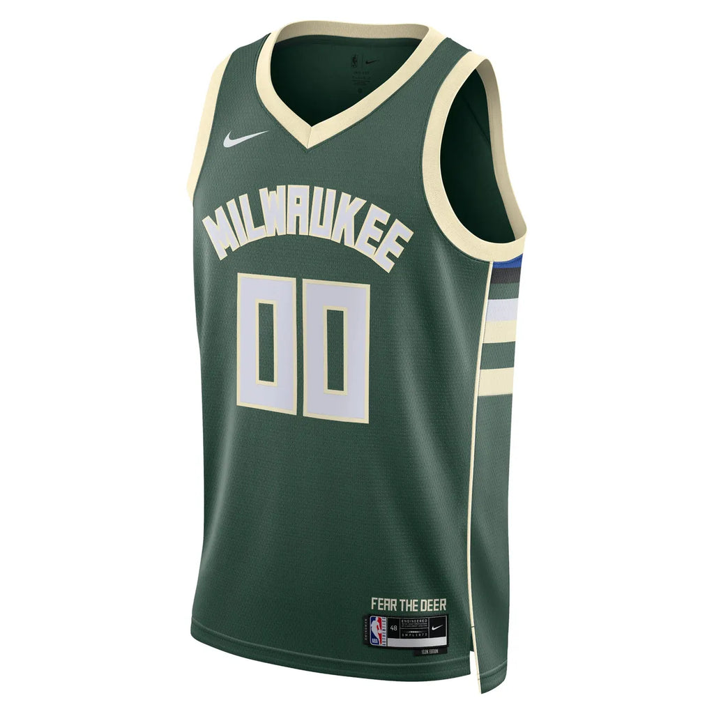 nike Bucks Green Custom Jersey