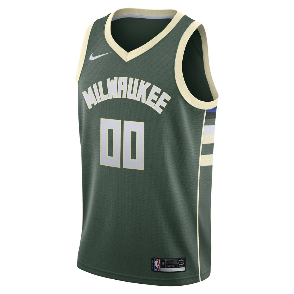 Bucks Olive Green Jersey Custom - Hình 2