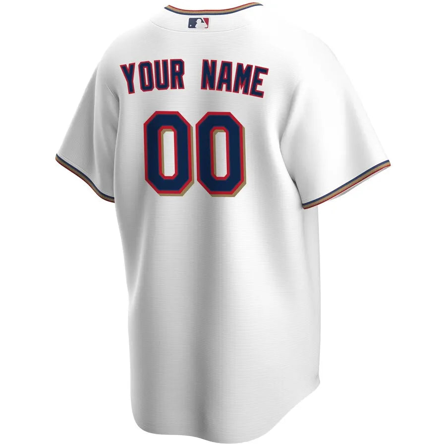 nike mlb Twins White Custom Jersey - Hình 3