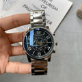 Montblanc Flyback Steel Black Dial