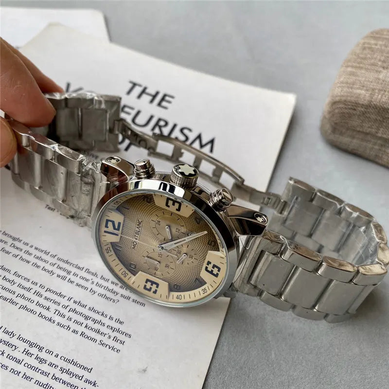 Montblanc Gold Dial Watch