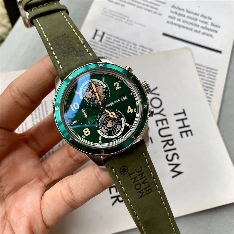 Montblanc Green Diver Watch - Hình 3
