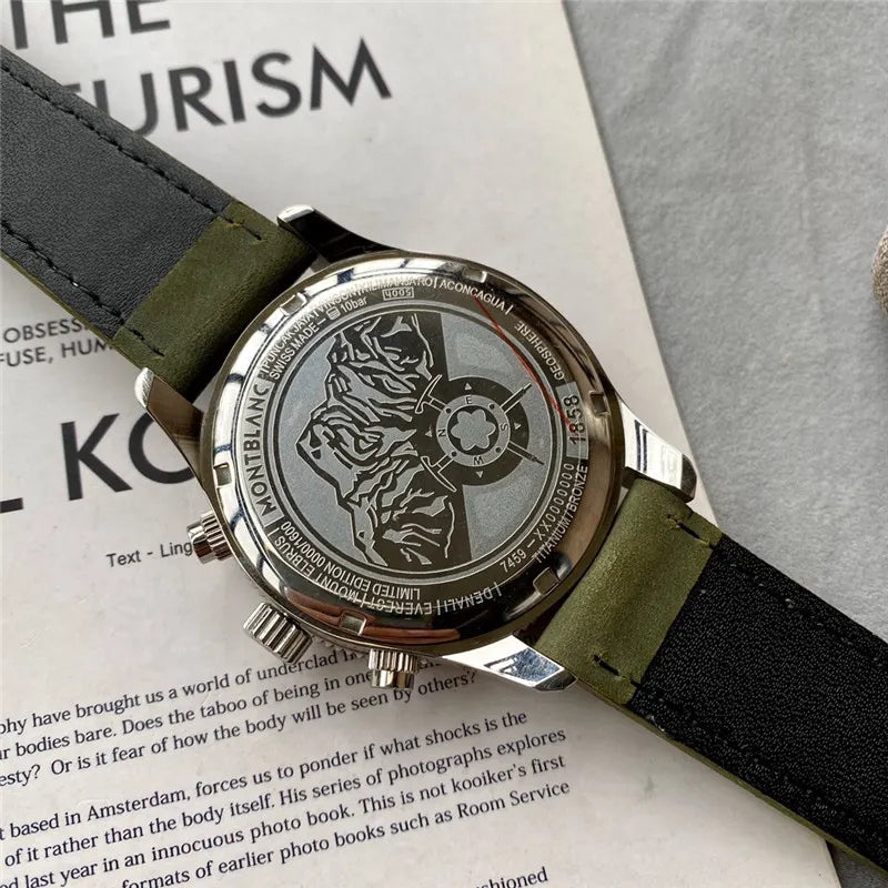 Montblanc Green Diver Watch - Hình 6