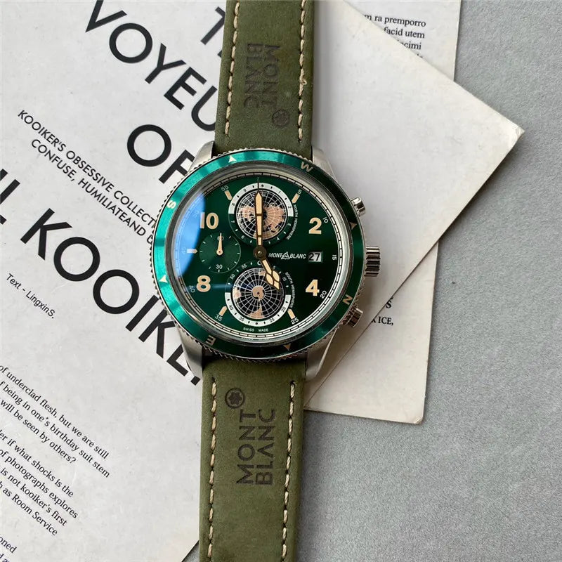 Montblanc Green Diver Watch - Hình 2