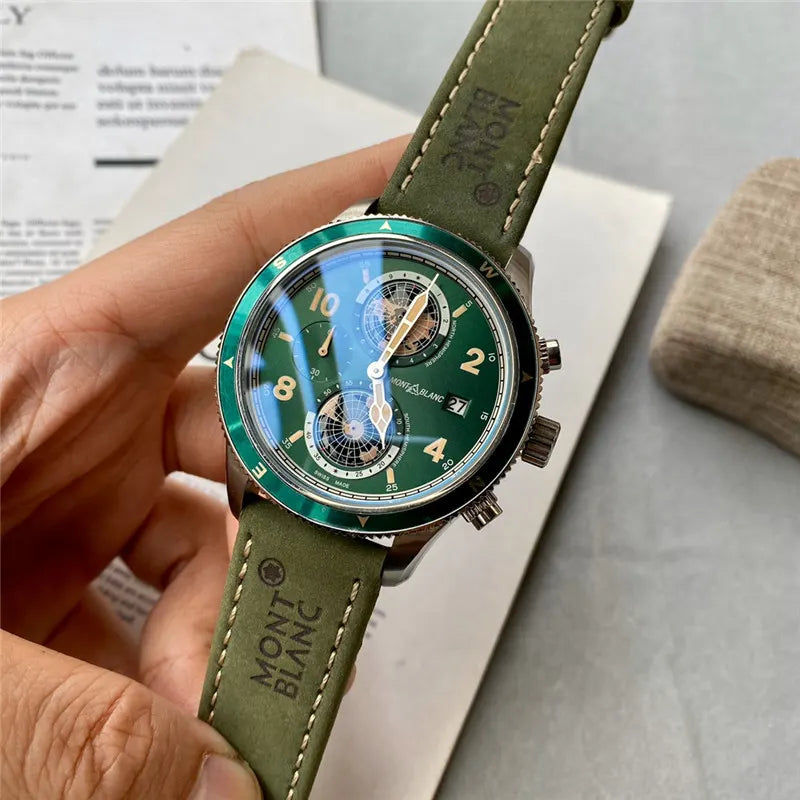 Montblanc Green Diver Watch - Hình 4