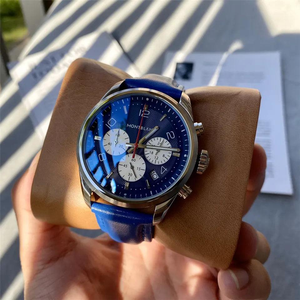 Montblanc Tachymeter Blue