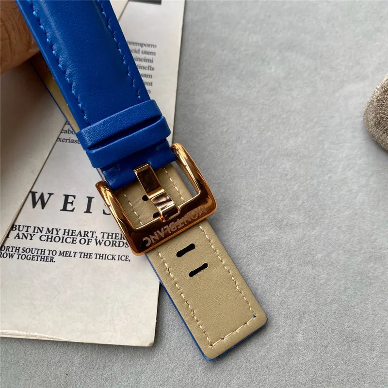 Montblanc 1858 Blue Dial - Hình 7