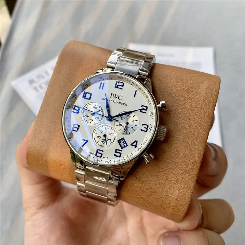 IWC Chronograph Steel Pilot