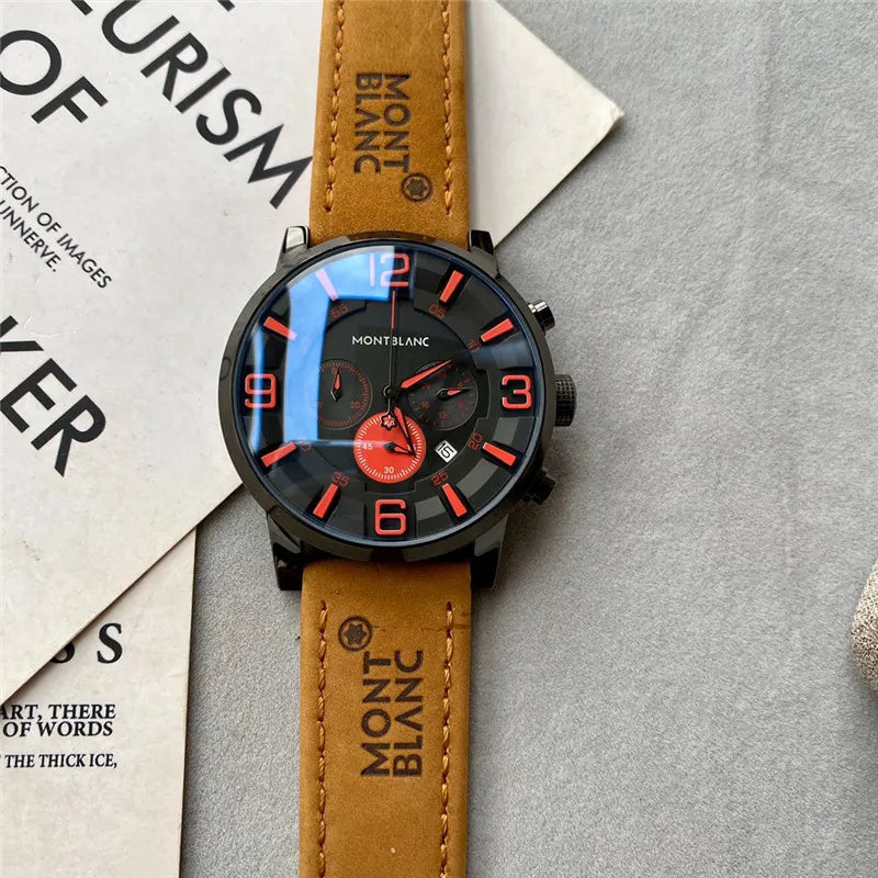 Montblanc Red Chronograph - Hình 2