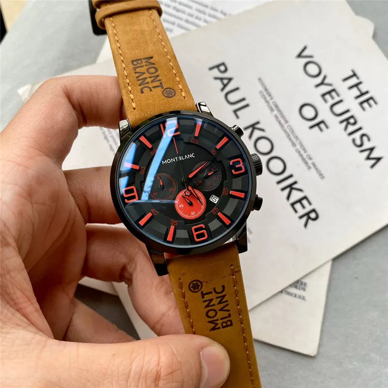 Montblanc Red Chronograph