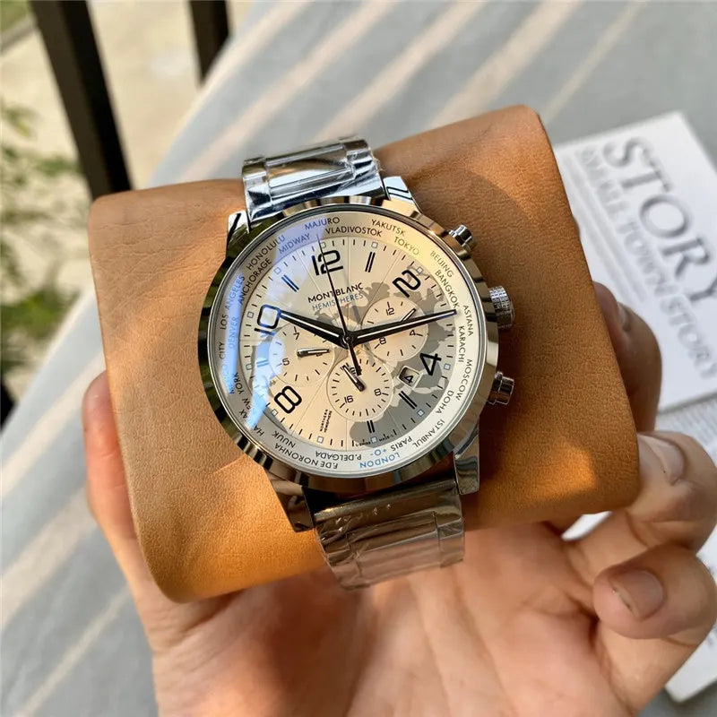 Montblanc World Time Watch - Hình 2