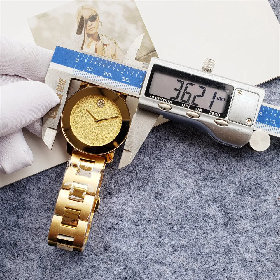 Movado Gold Diamond Bracelet - Hình 2