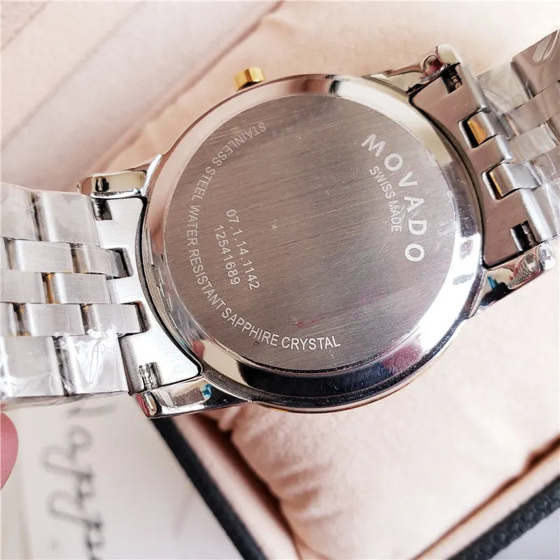 Movado Dark Blue Watch - Hình 5