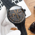 orange Mido Multifort Black Rubber