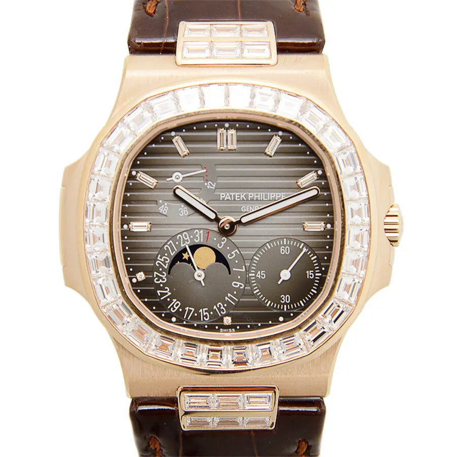 bezel Patek Philippe Rose Gold Diamond