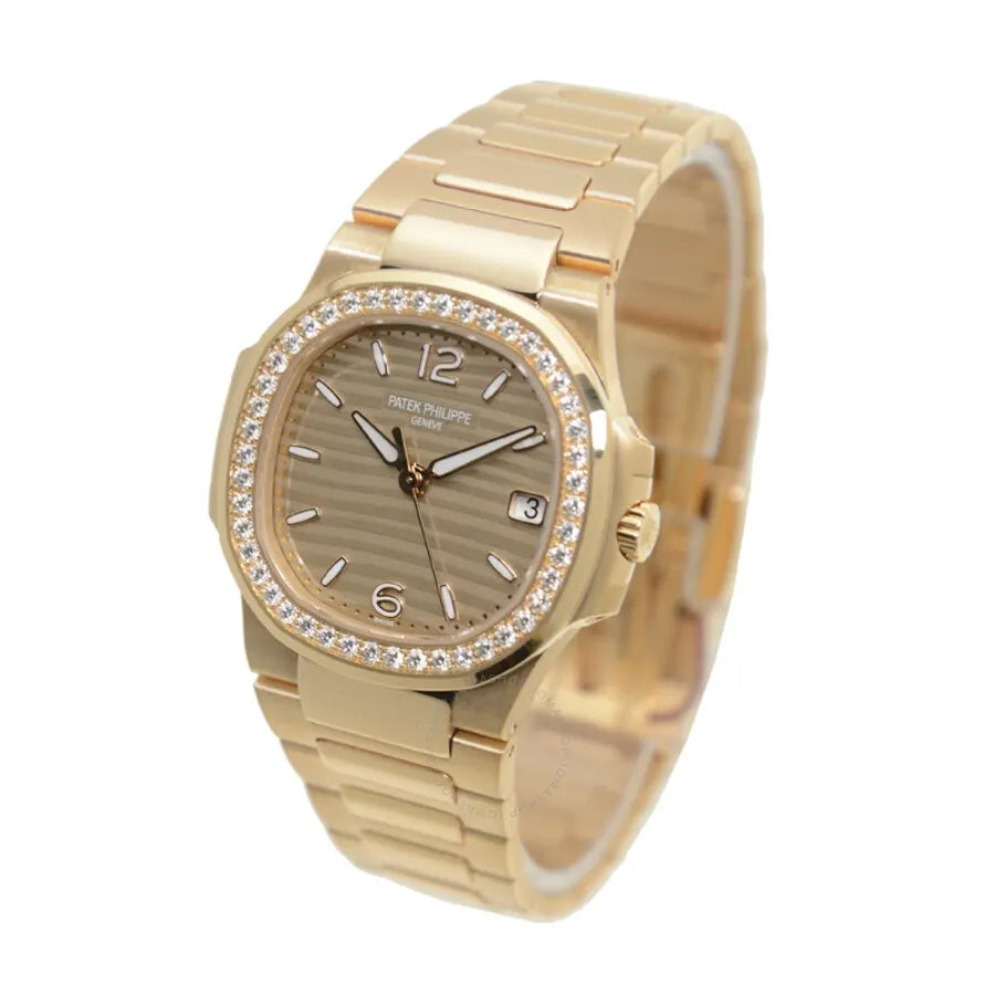 nautilus Patek Philippe Gold Diamond - Hình 4
