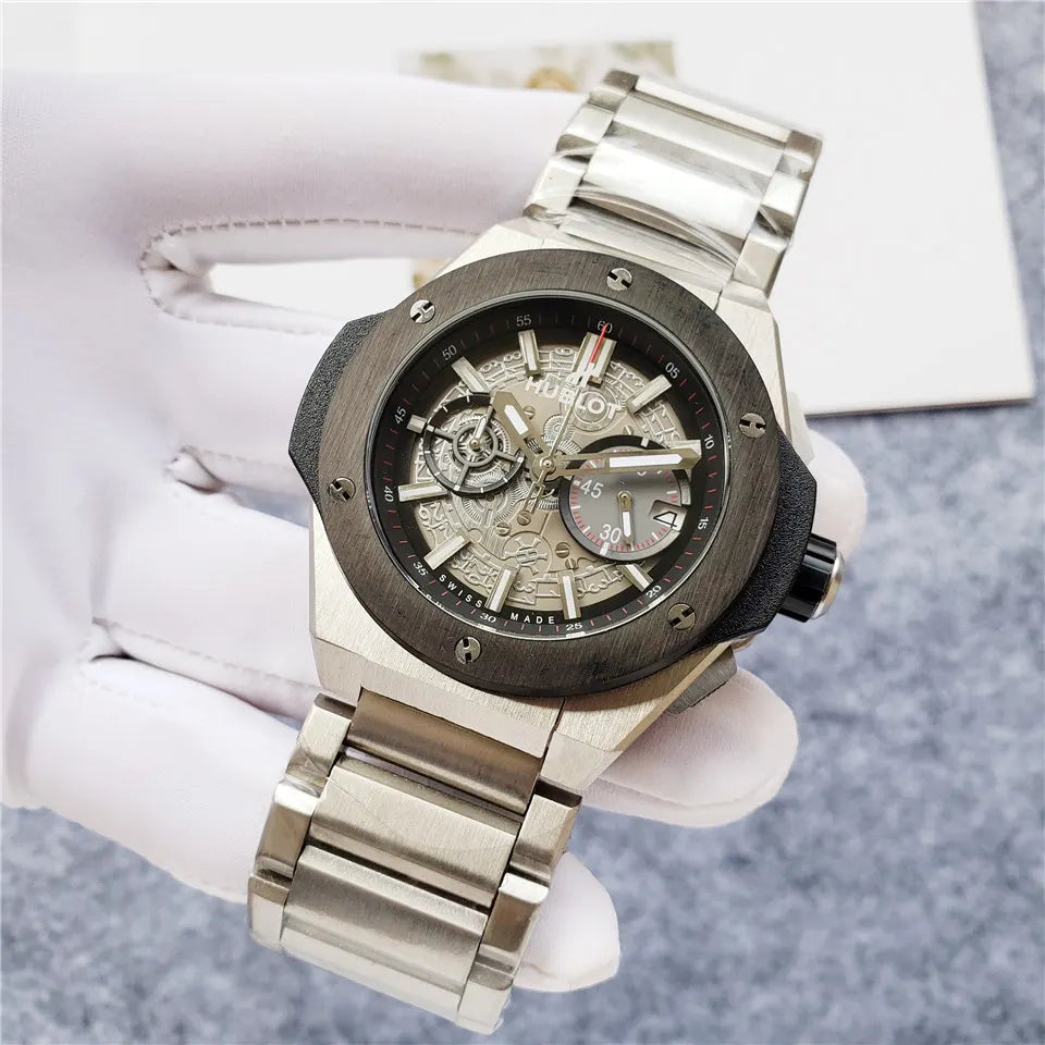 Hublot Titanium Skeleton Watch - Hình 2