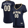 fanatics Pelicans Women's Navy Jersey