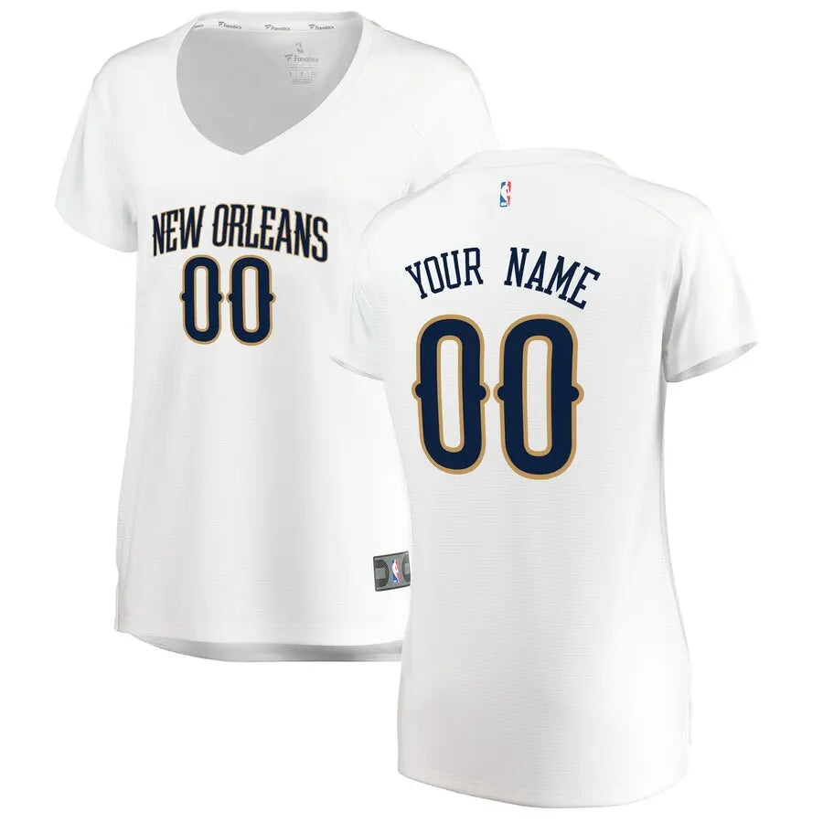 Pelicans White Jersey Women