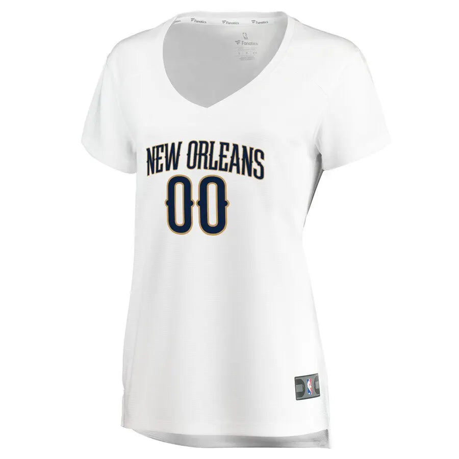 Pelicans White Jersey Women - Hình 2