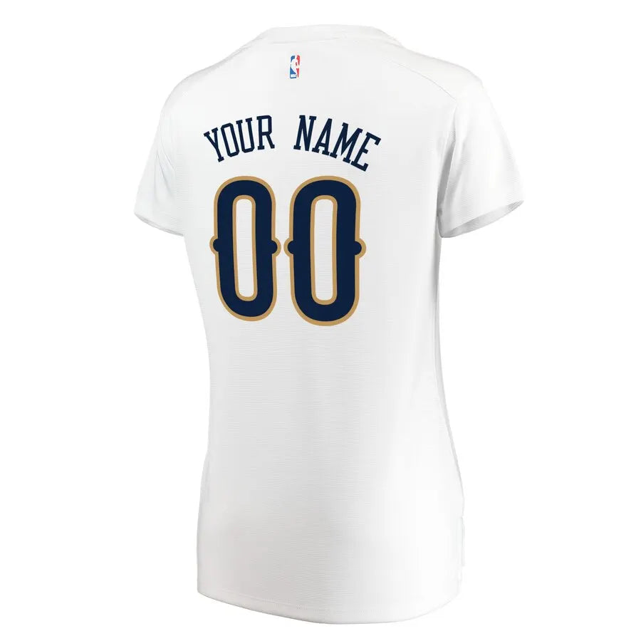 Pelicans White Jersey Women - Hình 3