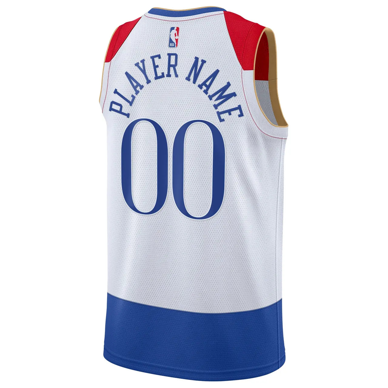 custom Nike Pelicans White Jersey - Hình 4