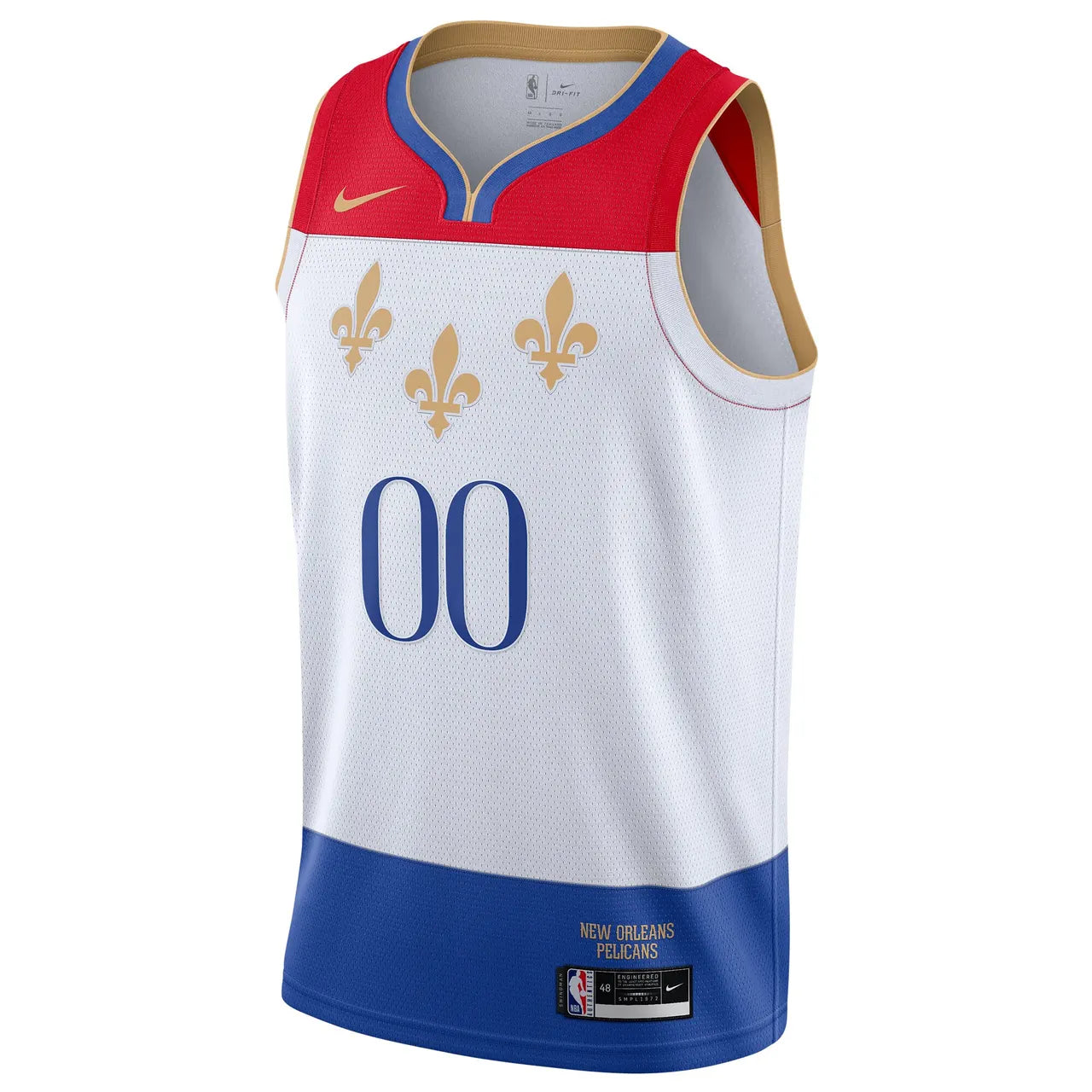 custom Nike Pelicans White Jersey - Hình 3