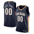Pelicans Navy Jersey Custom