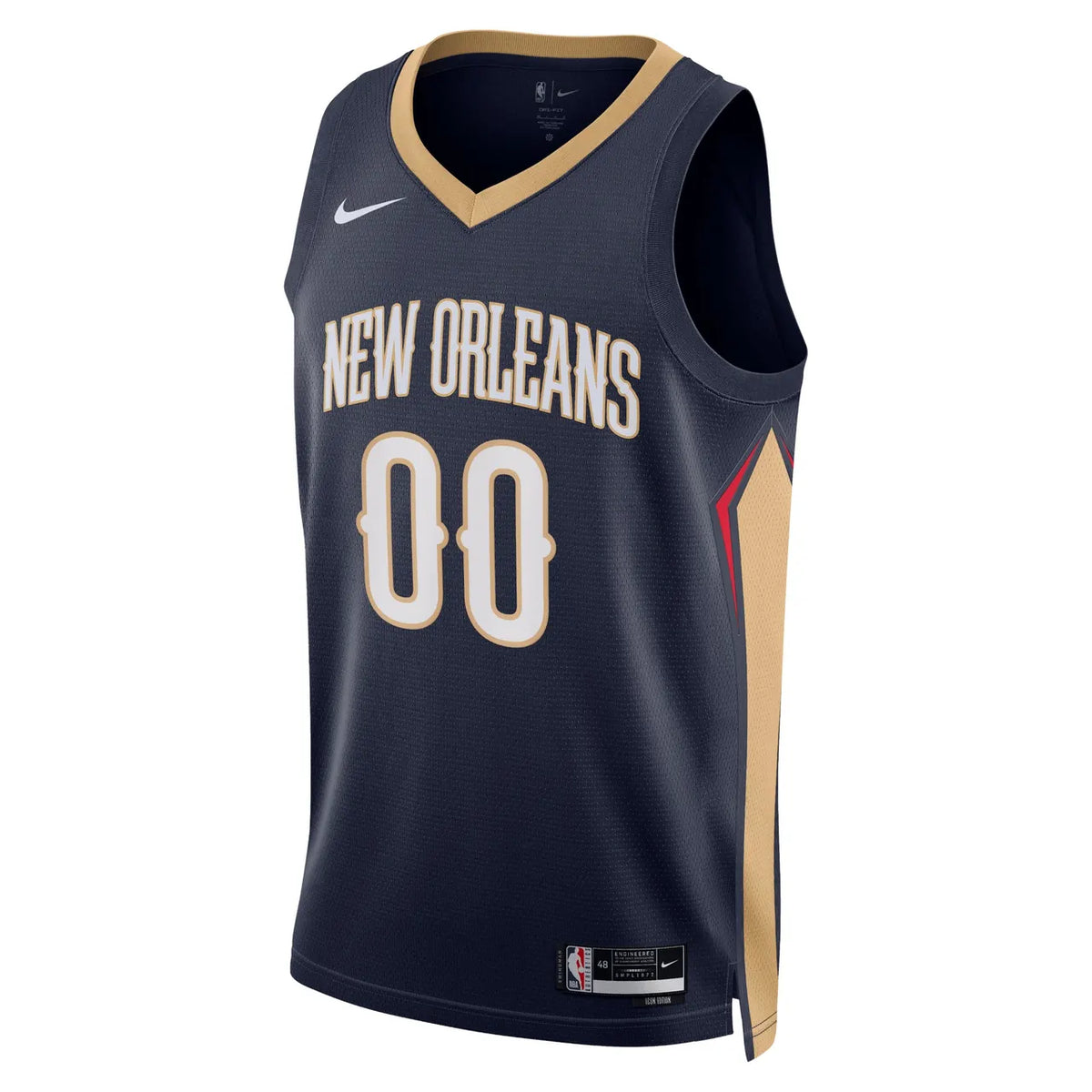 Pelicans Navy Jersey Custom - Hình 2