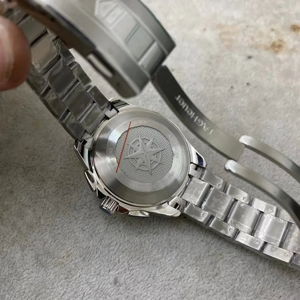 aquaracer Tag Heuer Black Chronograph - Hình 3